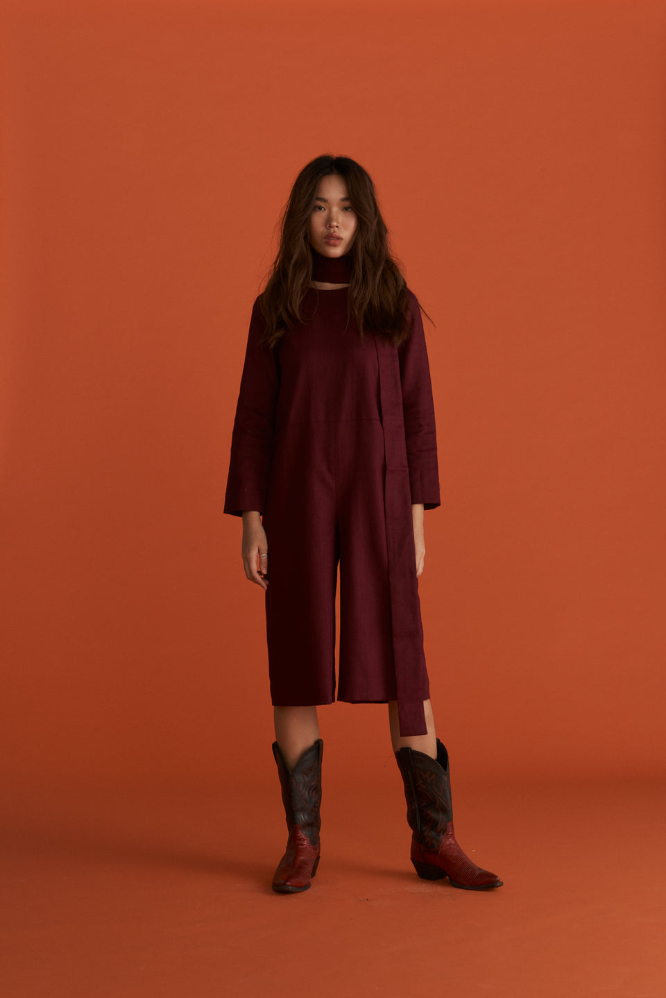 LONG SLEEVE JUMPSUITS