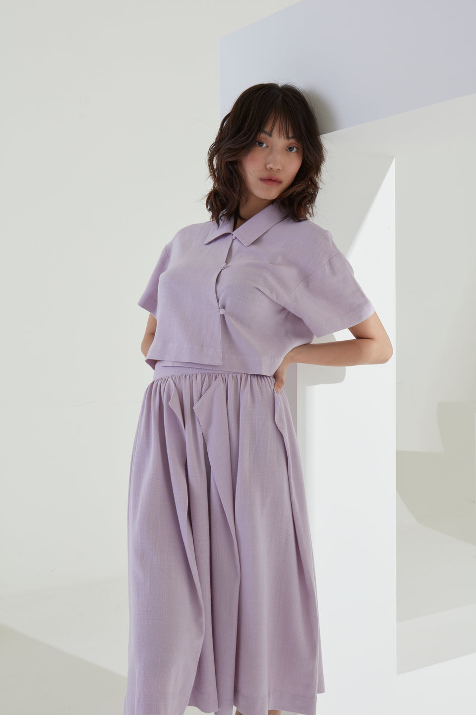 FLAPPED BLOUSE