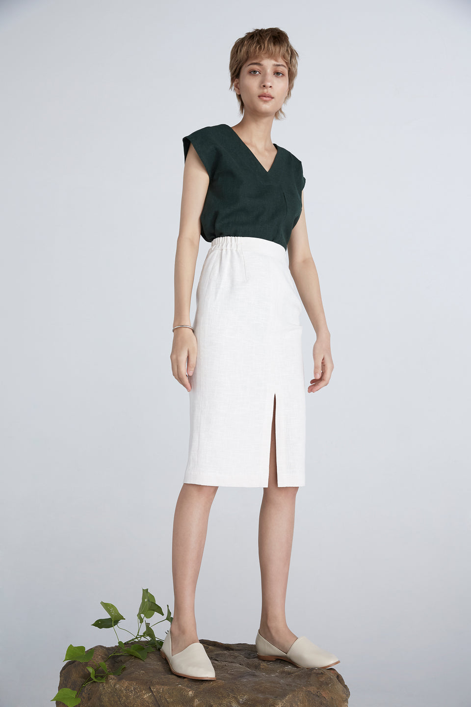 SLIT SKIRT
