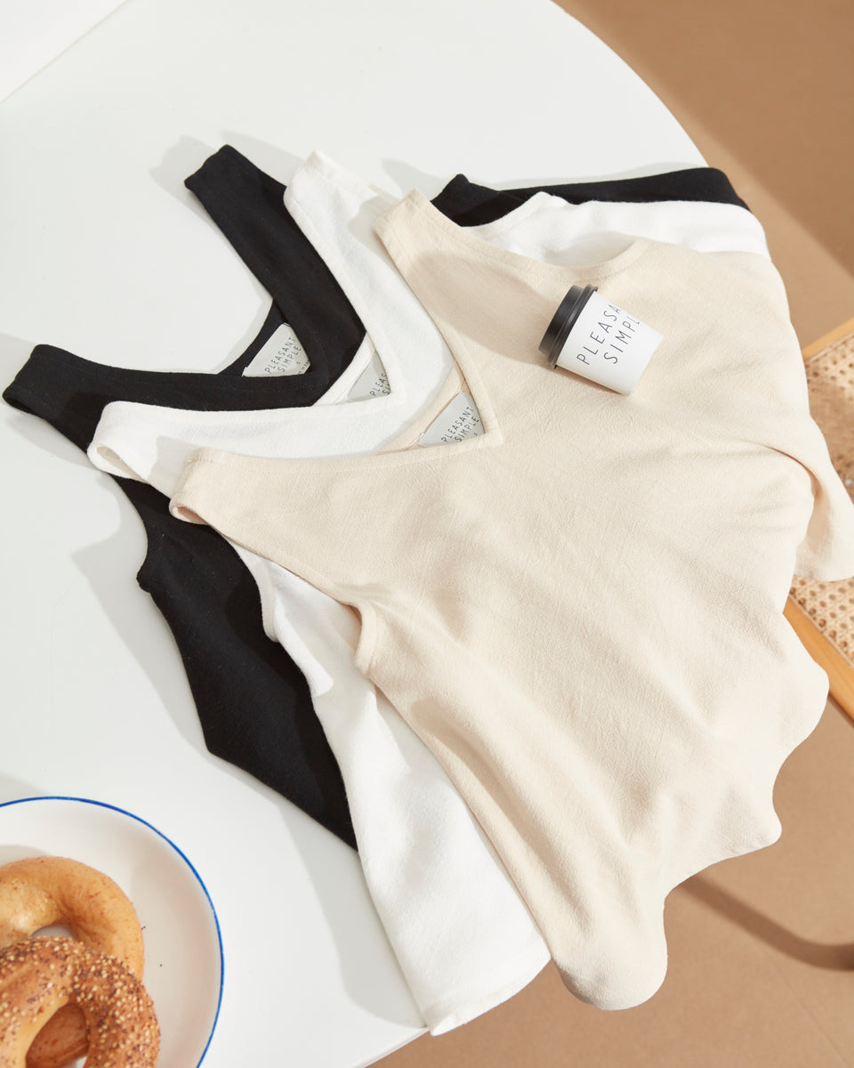 V RUFFLE TANK