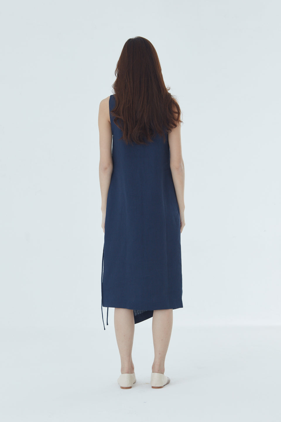 SQUARE TIE DRESS