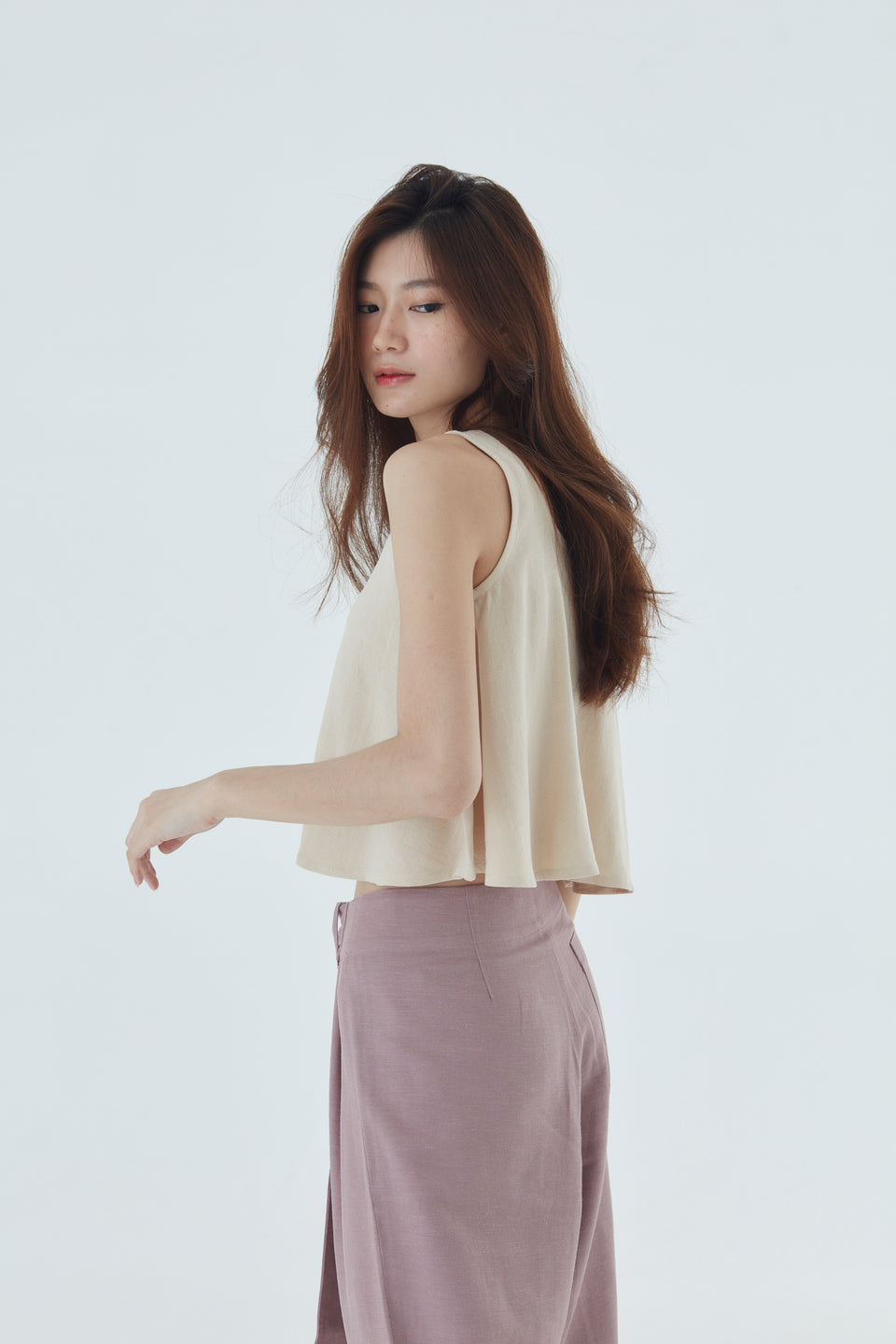V RUFFLE TANK