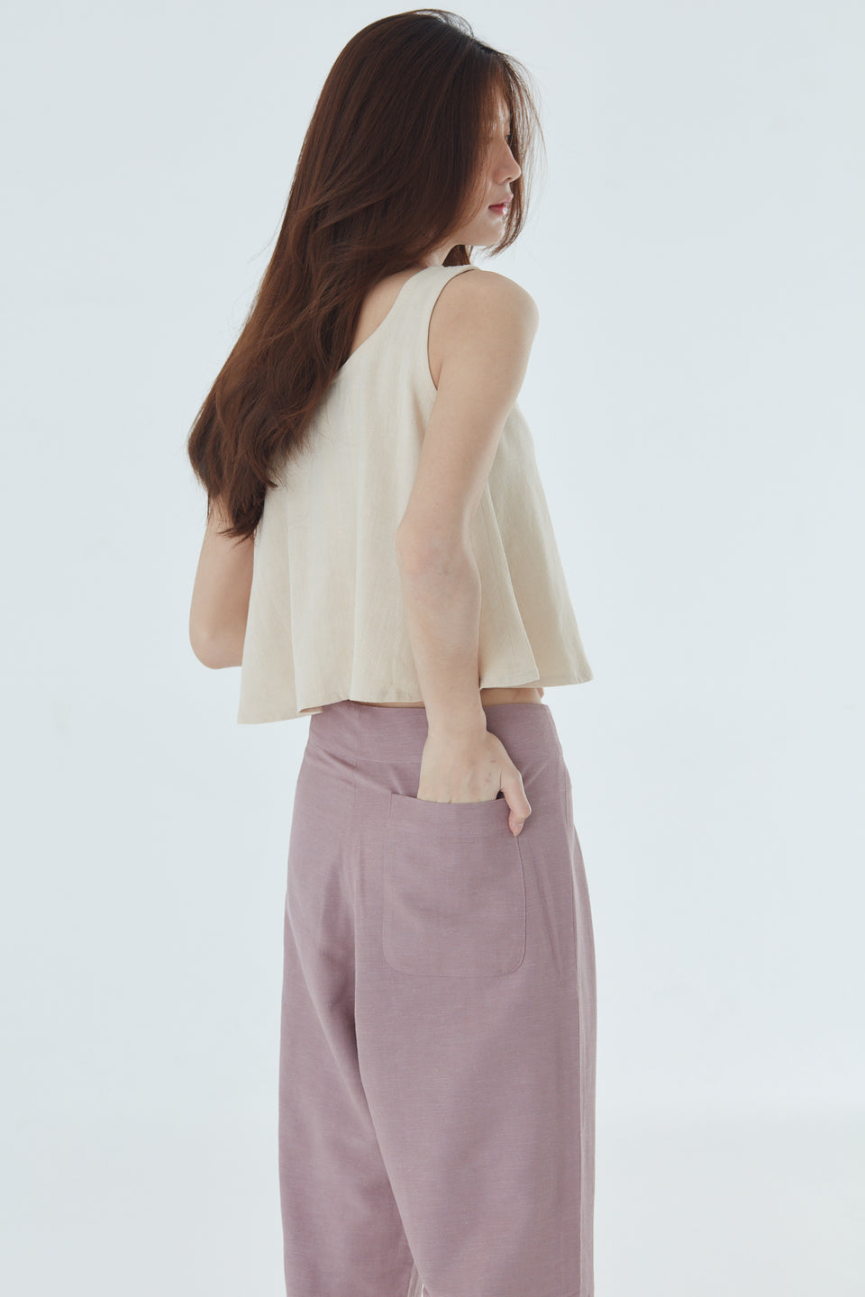 V RUFFLE TANK