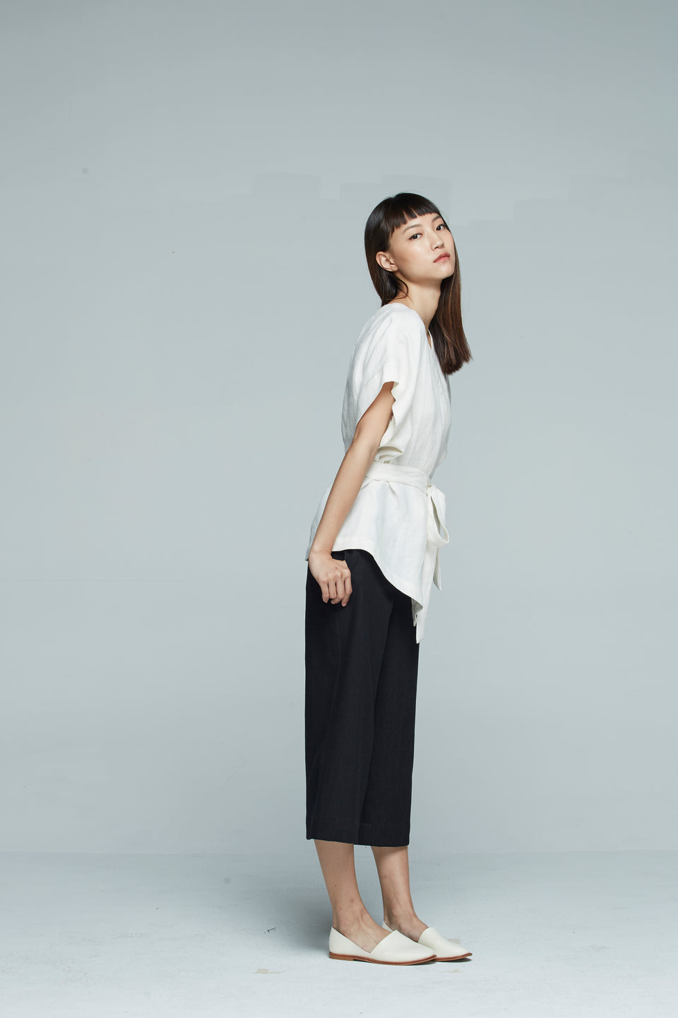 KIMONO WRAP BLOUSE