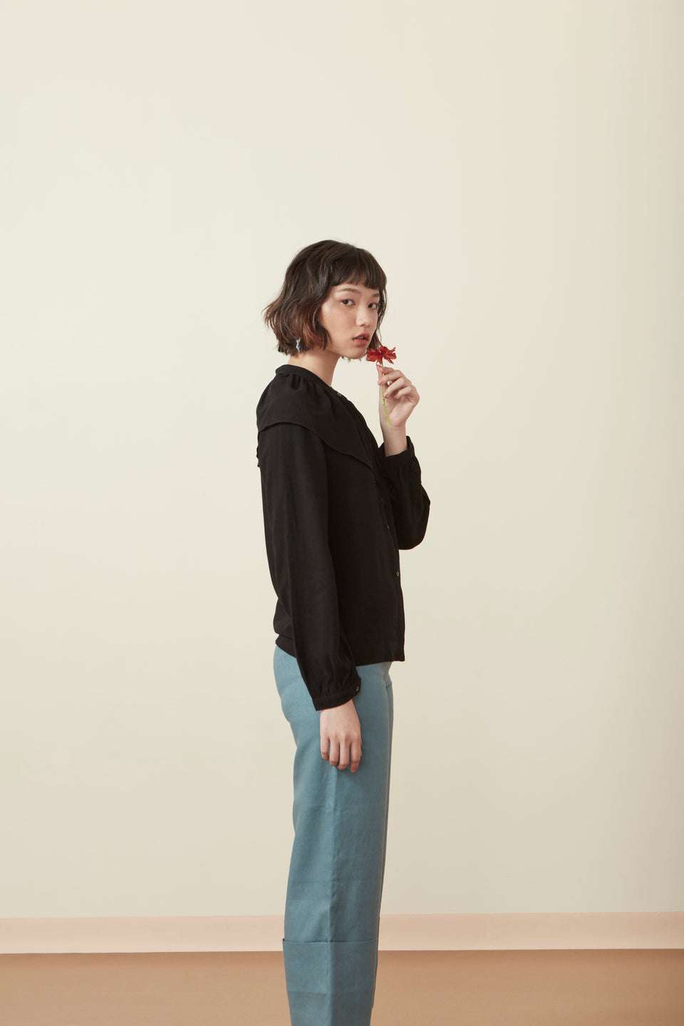 RUFFLE SHIRT