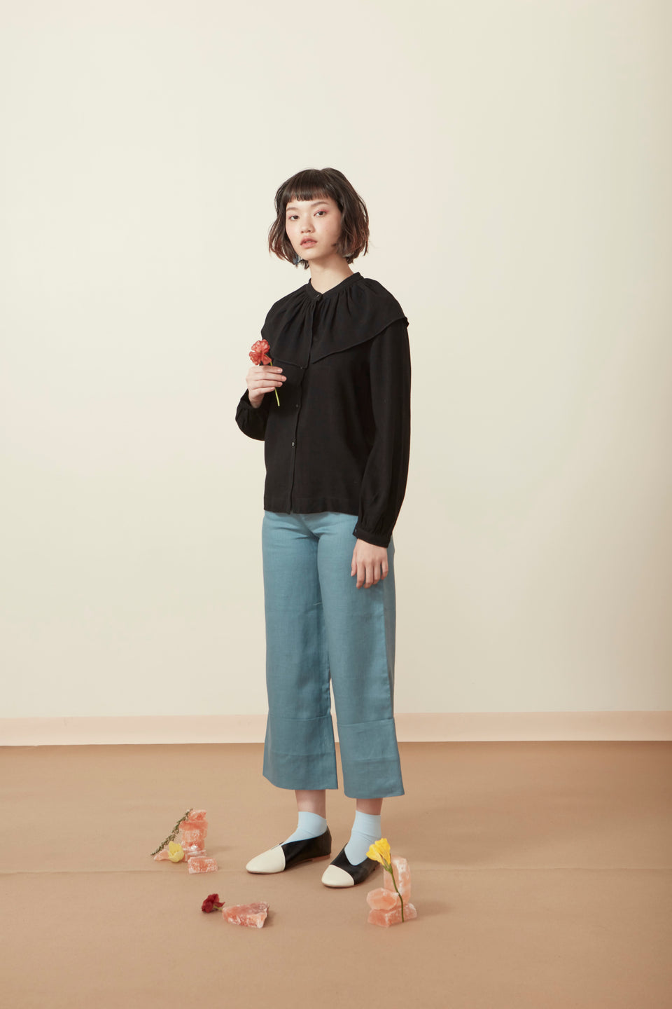 RUFFLE SHIRT