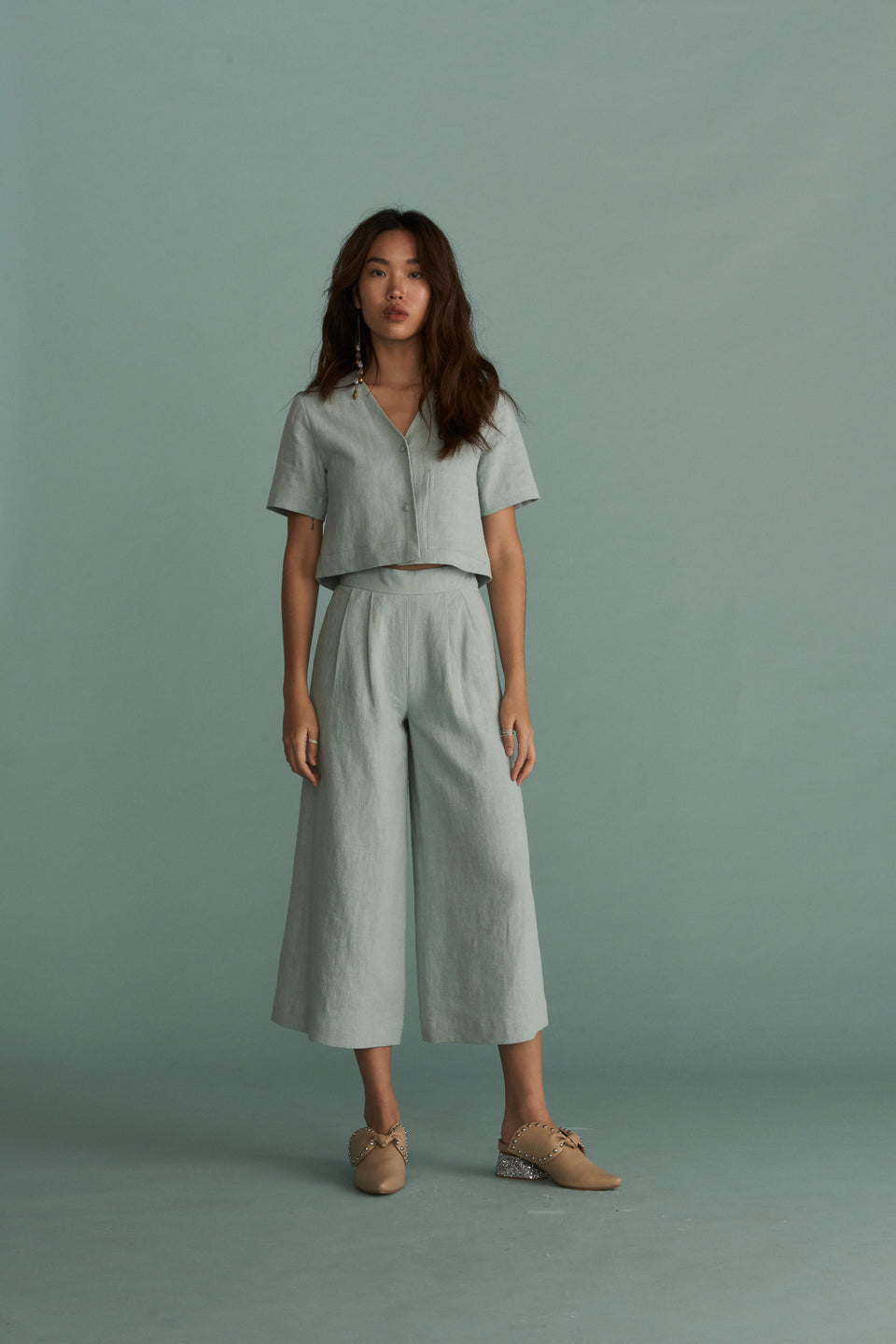 WIDE-LEG CULOTTES